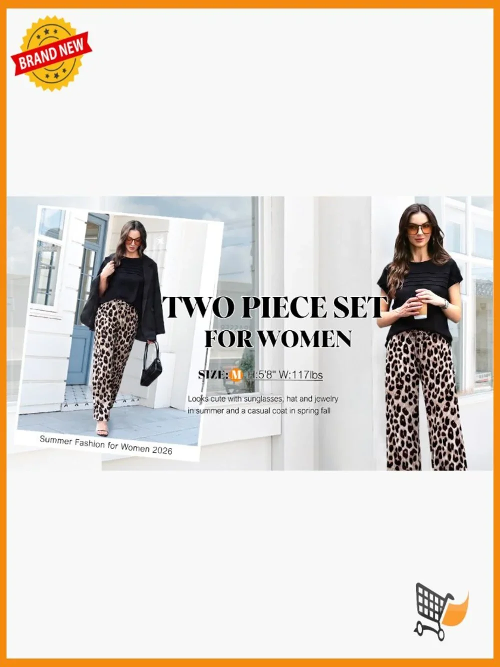 Women's Two Piece Set Matching Lounge Wide Leg Pants Tops Set